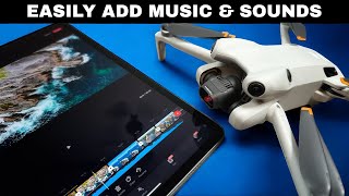 How To Add Music amp Sounds To Your Drone Footage  LightCut Aerial Audio Match [upl. by Krystal]