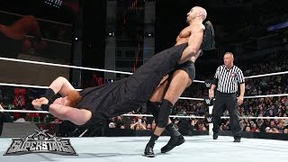 Erick Rowan vs Cesaro WWE Superstars December 25 2014 [upl. by Lat774]