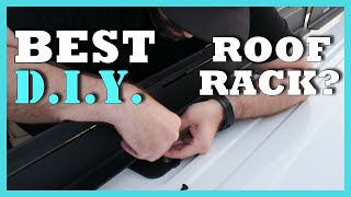 Installing a DIY Roof Rack on my 2020 Ford Transit Camper Van Conversion [upl. by Ihsorih475]