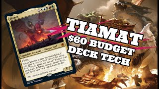 Tiamat Commander 60 BUDGET Dech Tech  MTG EDH  Magic The Gathering [upl. by Eeima]