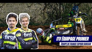 Interview des frères Prunier  Équipe de France Espoir Sidecar Cross [upl. by Jarlath915]