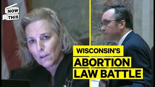 Wisconsin Supreme Court 1849 Abortion Law Is a ‘Death Warrant’ [upl. by Harrak72]