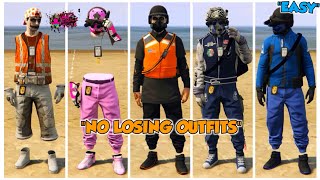 GTA 5 ONLINE  TOP 5 MODDED OUTFITS USING TRANSFER GLITCH DIRECTOR MODE GLITCH [upl. by Porter]