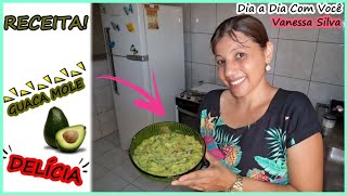 COMO FAZER GUACAMOLE 🍈 RECEITAS DO CANAL ❤ [upl. by Tedra]