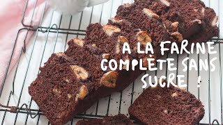 Pain à la banane et au chocolat sans sucre [upl. by Cairistiona]