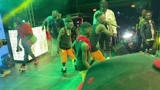 Roqar Vibes Performs with Stonebwoy for the first time [upl. by Parthen]