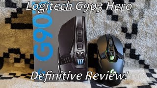 The Logitech G903 Hero Definitive Review [upl. by Odlavso]