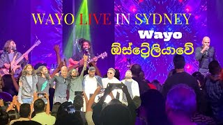 WAYO LIVE IN SYDNEY 💖👍  අපි කවුරුද Song WAYO Concert SYD  Api Kawuruda වයෝ Sri Lanka subscribe [upl. by Burrows]