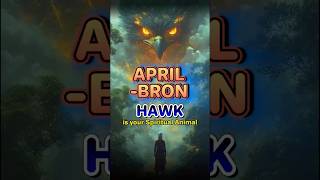 April Born  The Hawk is your Spiritual Animals [upl. by Cherilynn883]