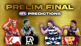 PRELIMINARY FINAL AFL TIPS  PREDICTIONS [upl. by Attesoj230]