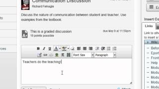 Discussions MCCs Canvas Classrooms Student Guide [upl. by Hapte370]