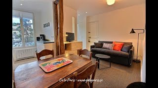 PARIS APARTMENT studio 6th Arrondissement FOR RENT from €1300  month [upl. by Misty]