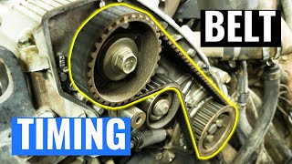 1HZ 1HDT 1HDFTE LandCruiser Diesel Timing Belt Change [upl. by Annissa]