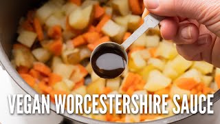 quotDiscover How to Make Vegan Worcestershire Sauce  You Wont Believe Whats In Itquot [upl. by Hanzelin669]