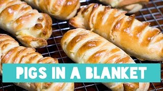 PIGS IN A BLANKET WORSTENBROODJES  RECIPE [upl. by Tedra]