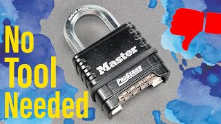 1521 Decoding Master Combination Padlock Model 1178 [upl. by Dira113]