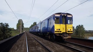 TSW4 Neilston to Patterton on a 314 [upl. by Anelaf351]