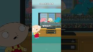 Stewie see’s himself on TV shorts familyguy funny [upl. by Alig]