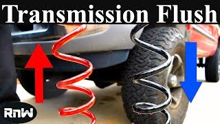 How to Do an Easy DIY Transmission Fluid Flush Hack [upl. by Assetnoc]