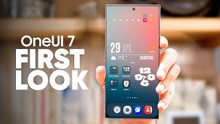 Samsung One UI 7  FIRST LOOK 10 Big Changes [upl. by Wilhide]