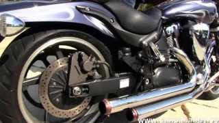 Used 2007 Yamaha Road Star Warrior with Rinehart Exhaust Motorcycles for sale [upl. by Nwadahs]