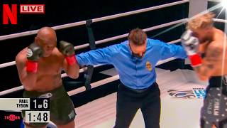 Mike Tyson vs Jake Paul Full Fight Highlights  Netflix Knockout2024 [upl. by Ardyth]