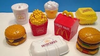 MCDONALDS 1990 MCDINO CHANGEABLES HAPPY MEAL WAVE 3 FULL COLLECTION TOY REVIEW [upl. by Nicolas920]