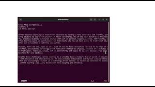 linux vi editor [upl. by Denn]