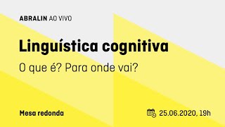 Linguística Cognitiva O que é Para onde vai [upl. by Jardena]