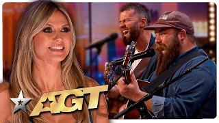 Country Band Receive a Standing Ovation on Americas Got Talent [upl. by Akkire632]