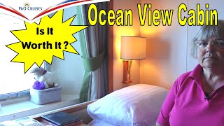 Discover the benefits of P amp O Cruises Aurora Ocean View Cabin Review F149 [upl. by Simonetta]