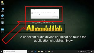 A context audio device could not be found the application will now exit II Enlighten Momin [upl. by Toll]