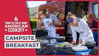 The Great American Cookoff  Episode 1  Campsite Breakfast [upl. by Sarita]