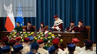 Inauguracja Roku Akademickiego 20222023 na Uniwersytecie Warszawskim [upl. by Euqitsym229]