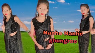 Nanhe Nanhe ghunghru farmani Naaz ka song viral video please sapport me official muskan dancer ♥️🥰 [upl. by Rosalind]