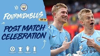 MAN CITY LIFT THE FA CUP  Man City 60 Watford 2019 FA Cup final [upl. by Netta]