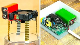 17 DIY ELECTRONIC inventions YOU can create for home [upl. by Notlek]