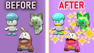 How to Get a Shiny Starter with ZERO BADGES in Scarlet amp Violet [upl. by Nwahsear]