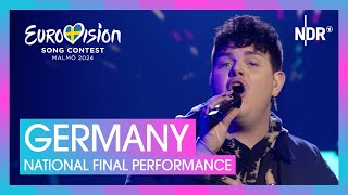 ISAAK  Always On The Run  Germany 🇩🇪  National Final Performance  Eurovision 2024 [upl. by Editha]