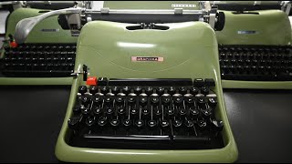 The Rare Olivetti Graphika typewriter All you need to know [upl. by Golter]