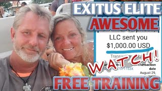 🔥AWESOME FREE INFINITY PROCESSING SYSTEM TRAINING EXITUS ELITE TRAINING [upl. by Ibson613]