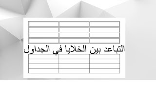 طريقة عمل حدود للجدول فى الورد [upl. by Sadnac]