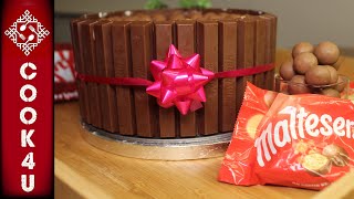 No Bake Maltesers Kitkat Cheesecake  How to Make Kitkat Chocolate Cheesecake shorts [upl. by Prochora744]