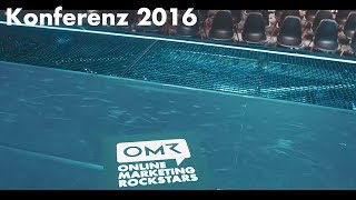 Konferenz Recap  Online Marketing Rockstars 2016  OMR16 [upl. by Eiuol955]