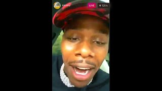 DaBaby Responds To DaniLeigh Brother on Instagram Live [upl. by Bary]