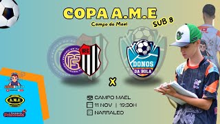 COPA AME AO VIVO E COM IMAGENS  CFRTBEC X DONOS DA BOLA  SUB8 [upl. by Mordy238]