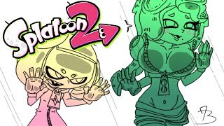 Waifu Scrap Splatoon 2 Comic Dub [upl. by Demott]