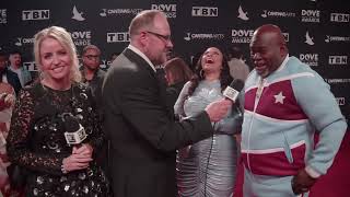 GMA Dove Awards Red Carpet Interview  Dave amp Tamela Mann [upl. by Tenenbaum]