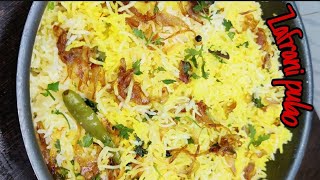 Zafrani Pulao  Zafrani Rice  Pulao Recipe [upl. by Alben657]