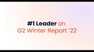 Insider  1 Leader Everywhere on the G2 Winter‘22 Report with up to 4X Faster Time to Value TTV [upl. by Jory78]